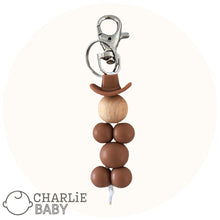 Load image into Gallery viewer, Cowboy/ Cowgirl Keyring