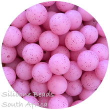 Load image into Gallery viewer, GLOW in the dark Glitter Beads 12mm and 15mm