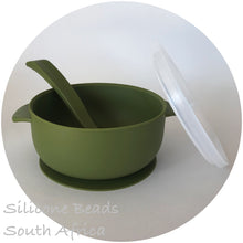 Load image into Gallery viewer, Silicone Suction Bowls with Lid