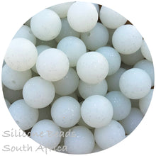 Load image into Gallery viewer, GLOW in the dark Glitter Beads 12mm and 15mm