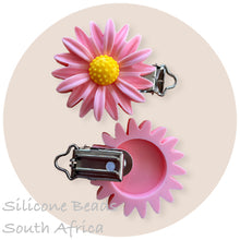Load image into Gallery viewer, Floral Silicone Dummy Clips