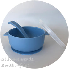 Load image into Gallery viewer, Silicone Suction Bowls with Lid