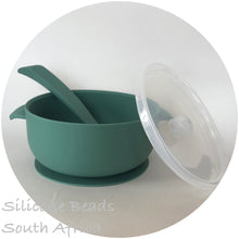 Load image into Gallery viewer, Silicone Suction Bowls with Lid