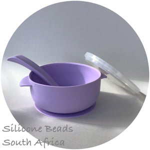 Silicone Suction Bowls with Lid