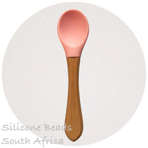 Baby Spoons- Silicone/Wood