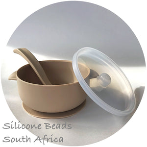 Silicone Suction Bowls with Lid