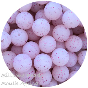 GLOW in the dark Glitter Beads 12mm and 15mm