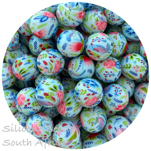 Printed Beads 12mm & 15mm