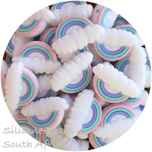 Rainbow-Cloud Beads