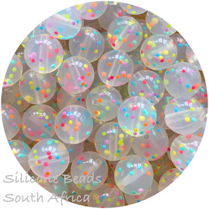 Confetti Beads 12mm & 15mm