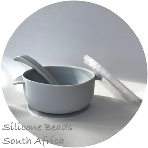 Silicone Suction Bowls with Lid
