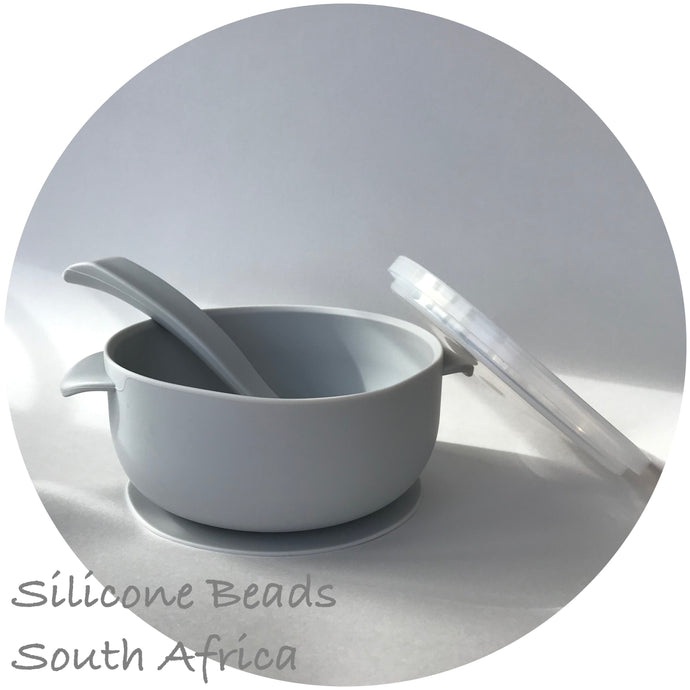 Silicone Suction Bowls with Lid