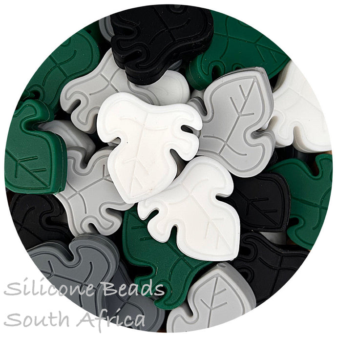 Monstera Leaf Beads