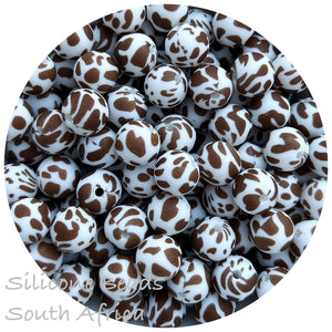 Printed Beads 12mm & 15mm
