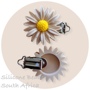 Floral Silicone Dummy Clips